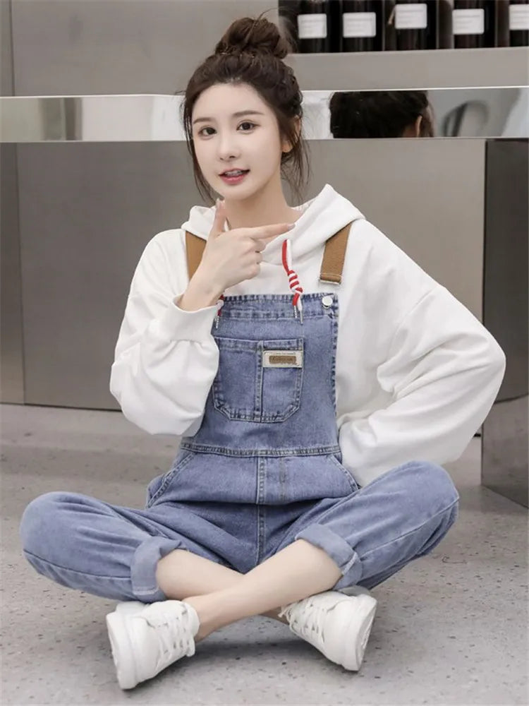 Denim Overalls - Vintage Chic