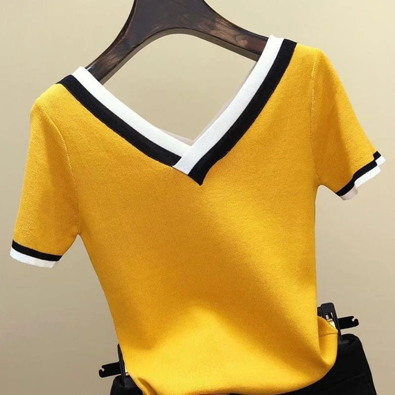 Top Estivo Elegante alla Moda Stiloso