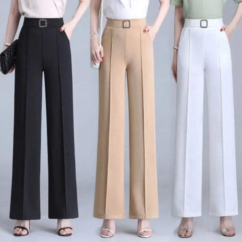 Elysia Couture Luftige Ice Silk Cropped Hose