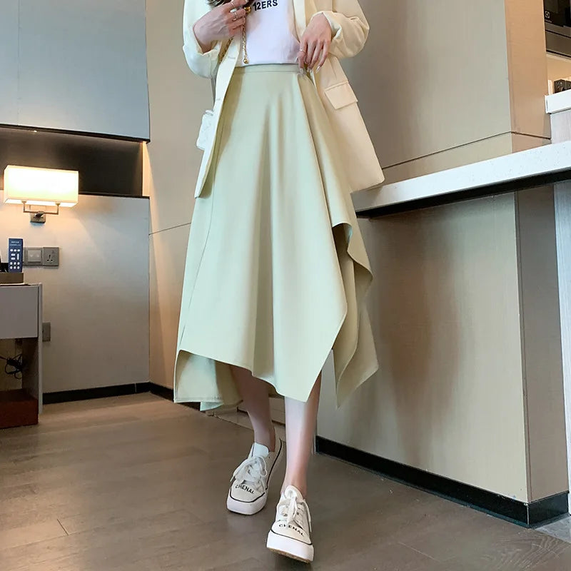 Sublime Chic Pleated Midi Skirt
