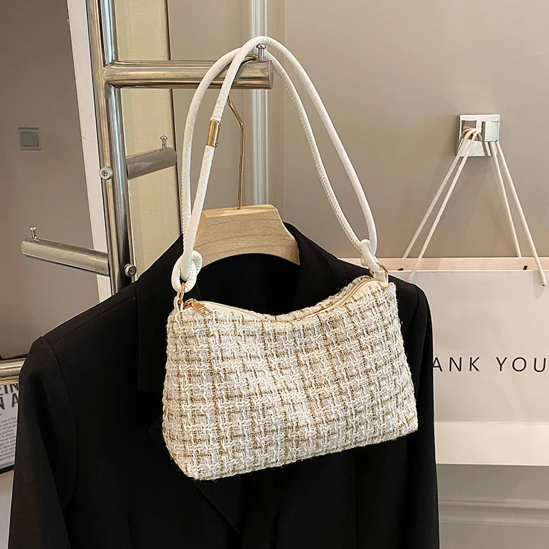 Aurora Luxe Winter Handtasche