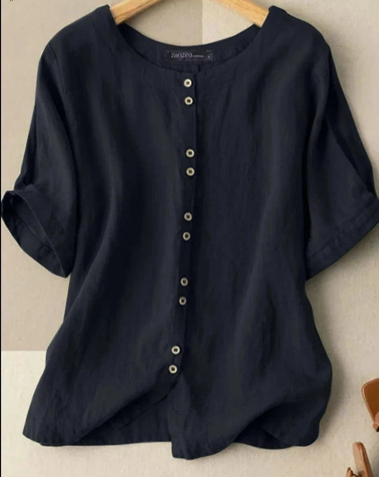 Marelia Summer Casual Loose Tunic Top