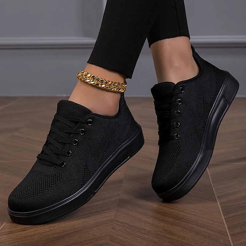 UrbanBliss Schwarze Sneakers