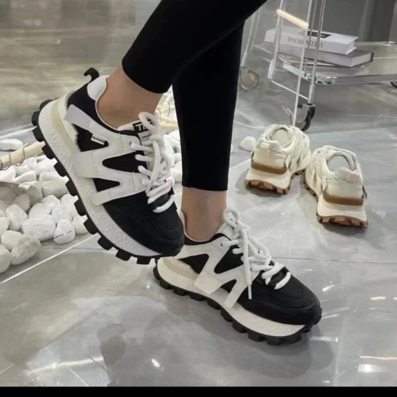 BreezyElite Luxe Leather Sneaker