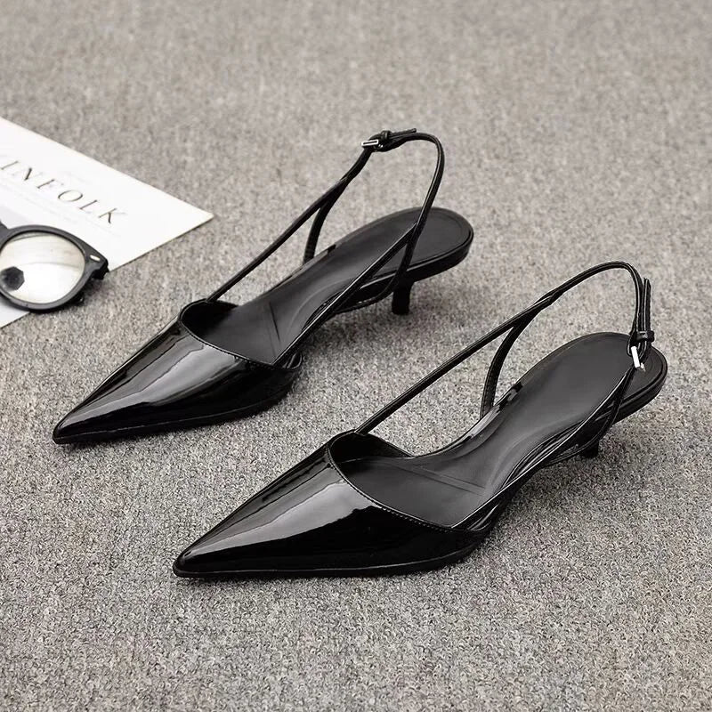 ChicSway Pointed Heel Sandals