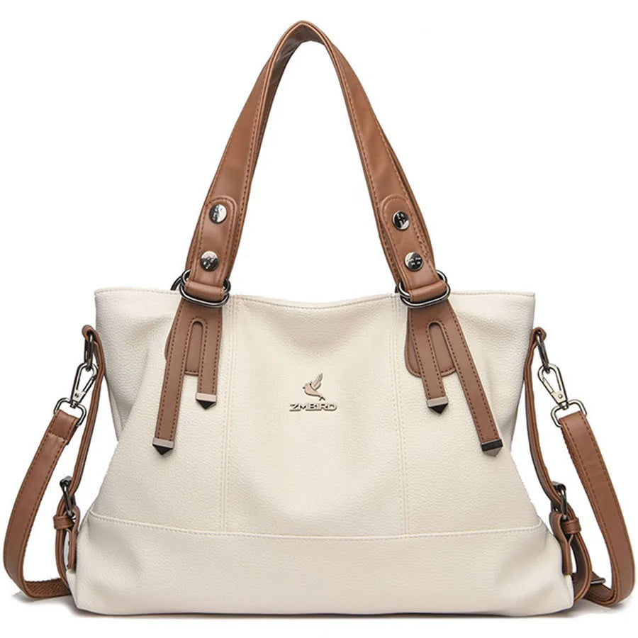 Luxus Leder Schultertasche von ChicElegance