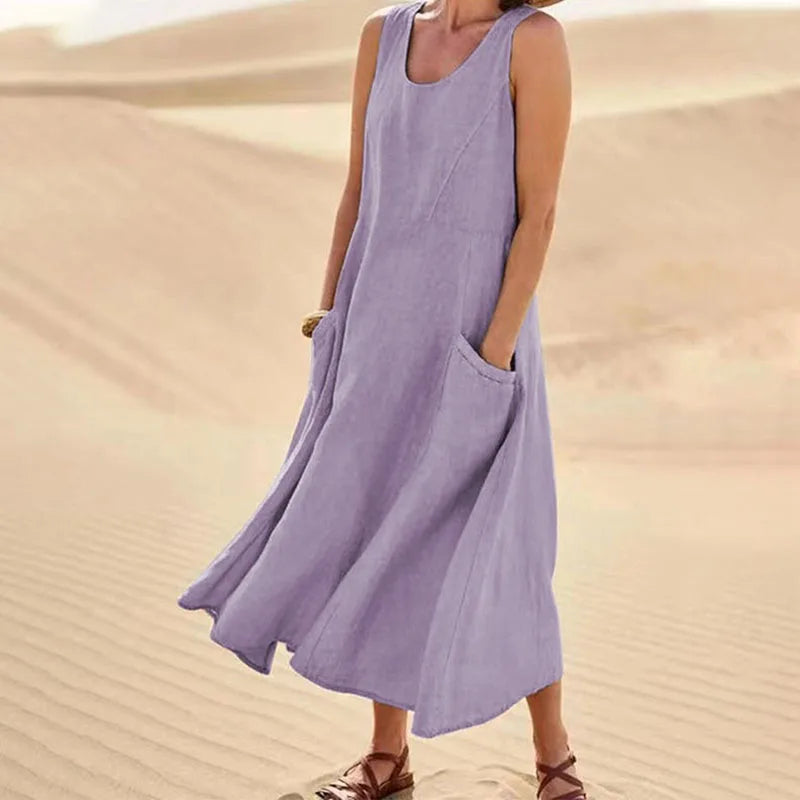 Zomerse Maxi-Jurk van Zonnegloed