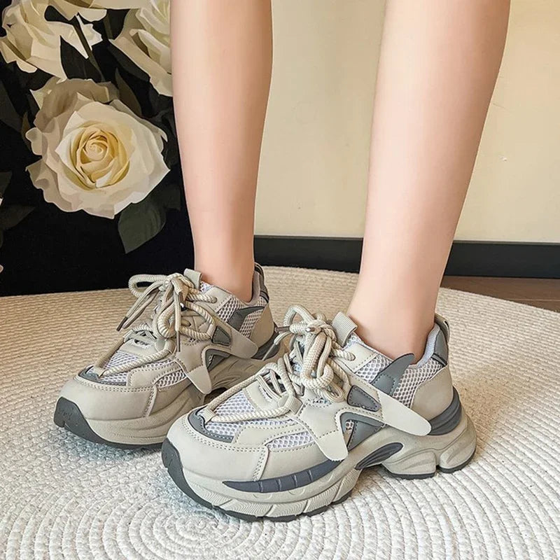 StijlWolk Trendige Mesh-Schuhe