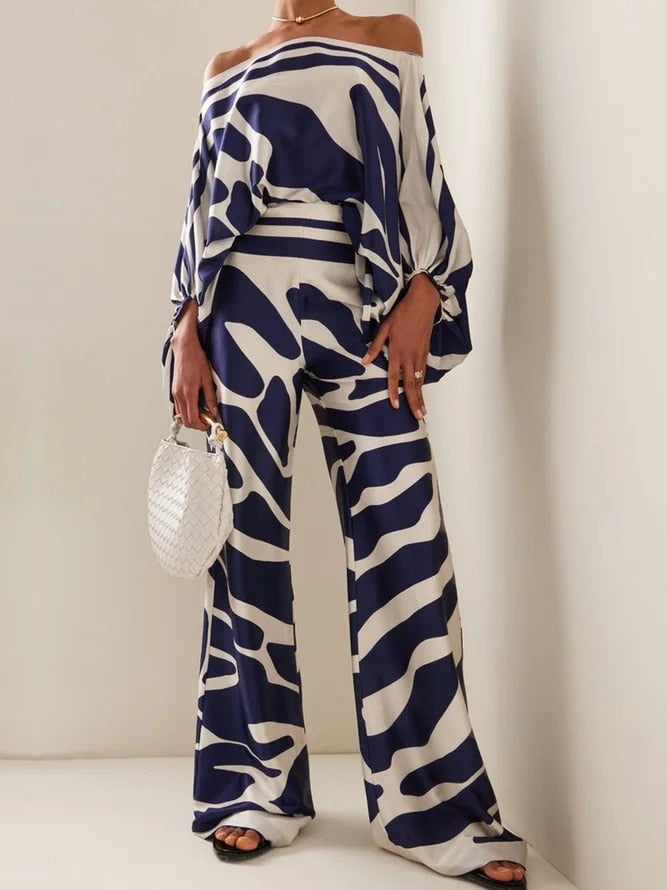 Set due pezzi con spalle scoperte