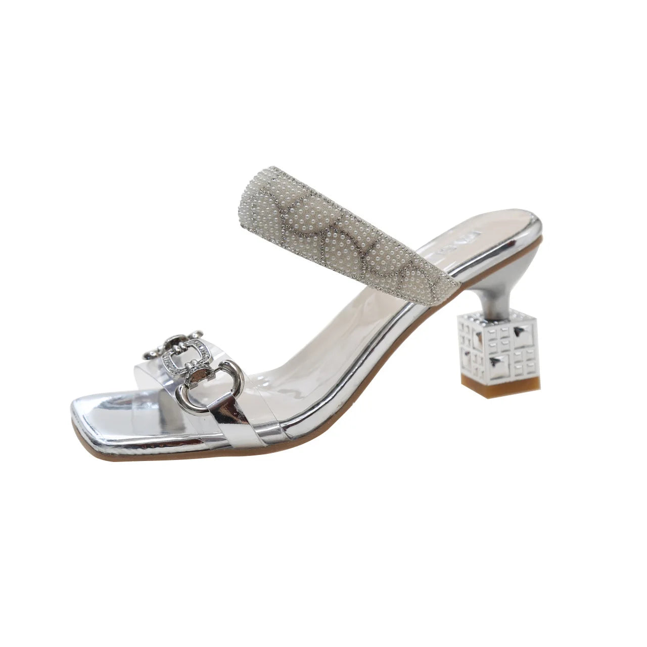 Auroria Glänzende Sommer Sandalen