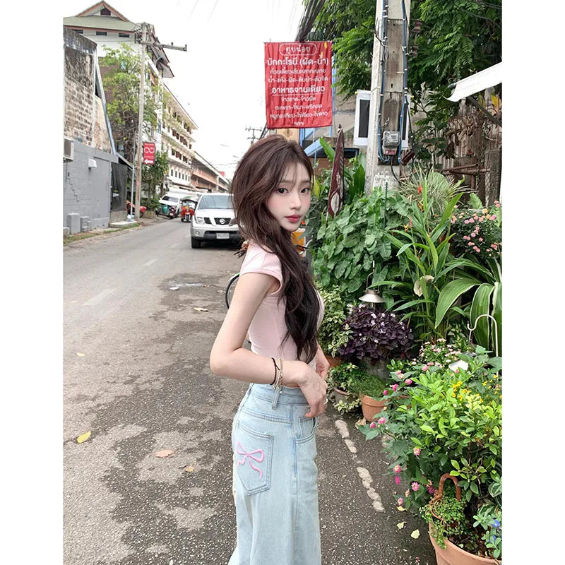 Liora Vintage Knit Jeans