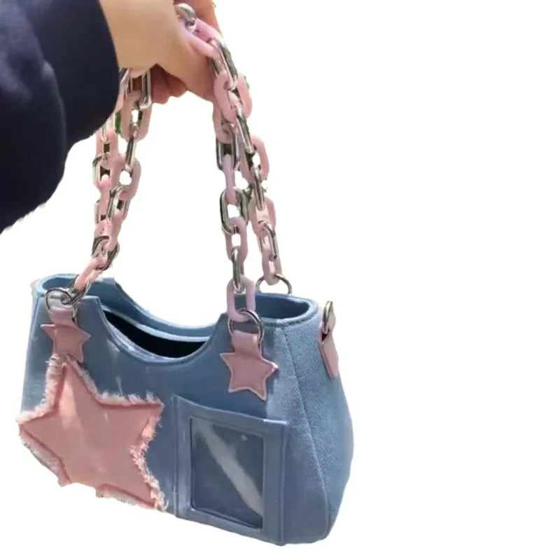 Borsa a spalla Chic al chiaro di luna
