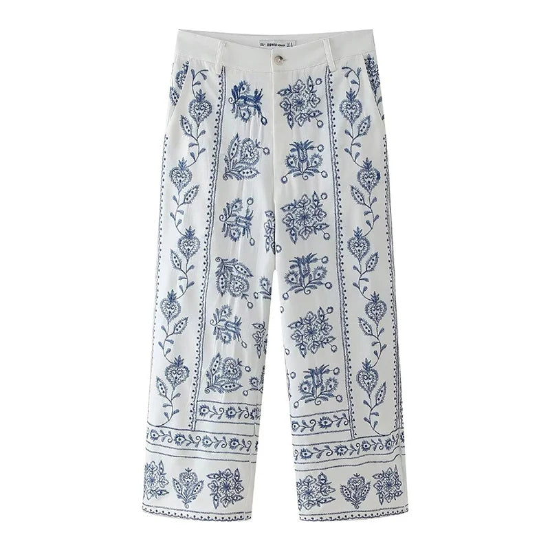 ChicZebra Vintage Wide Pants