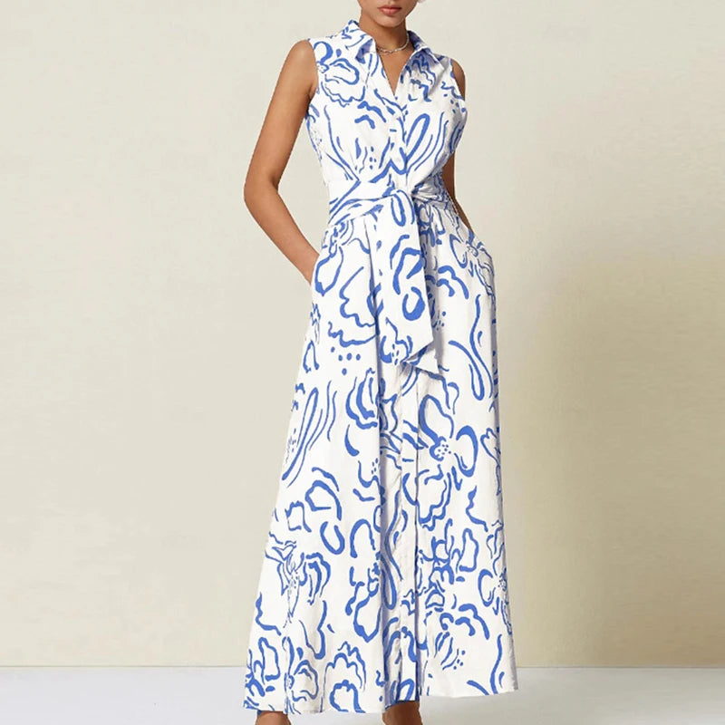 DeluxeStyle elegante camicia-vestito