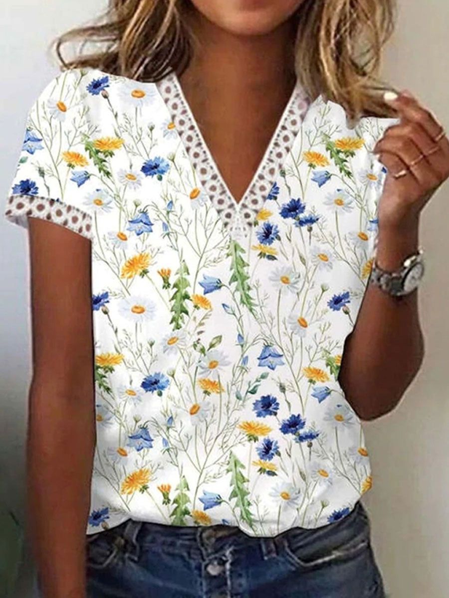Zomershirt voor Dames Zonnestraal