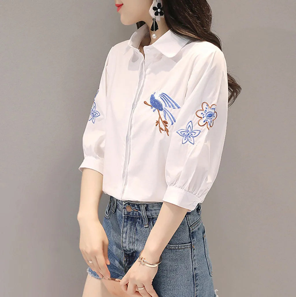 BloomElegance Elegant Blouse