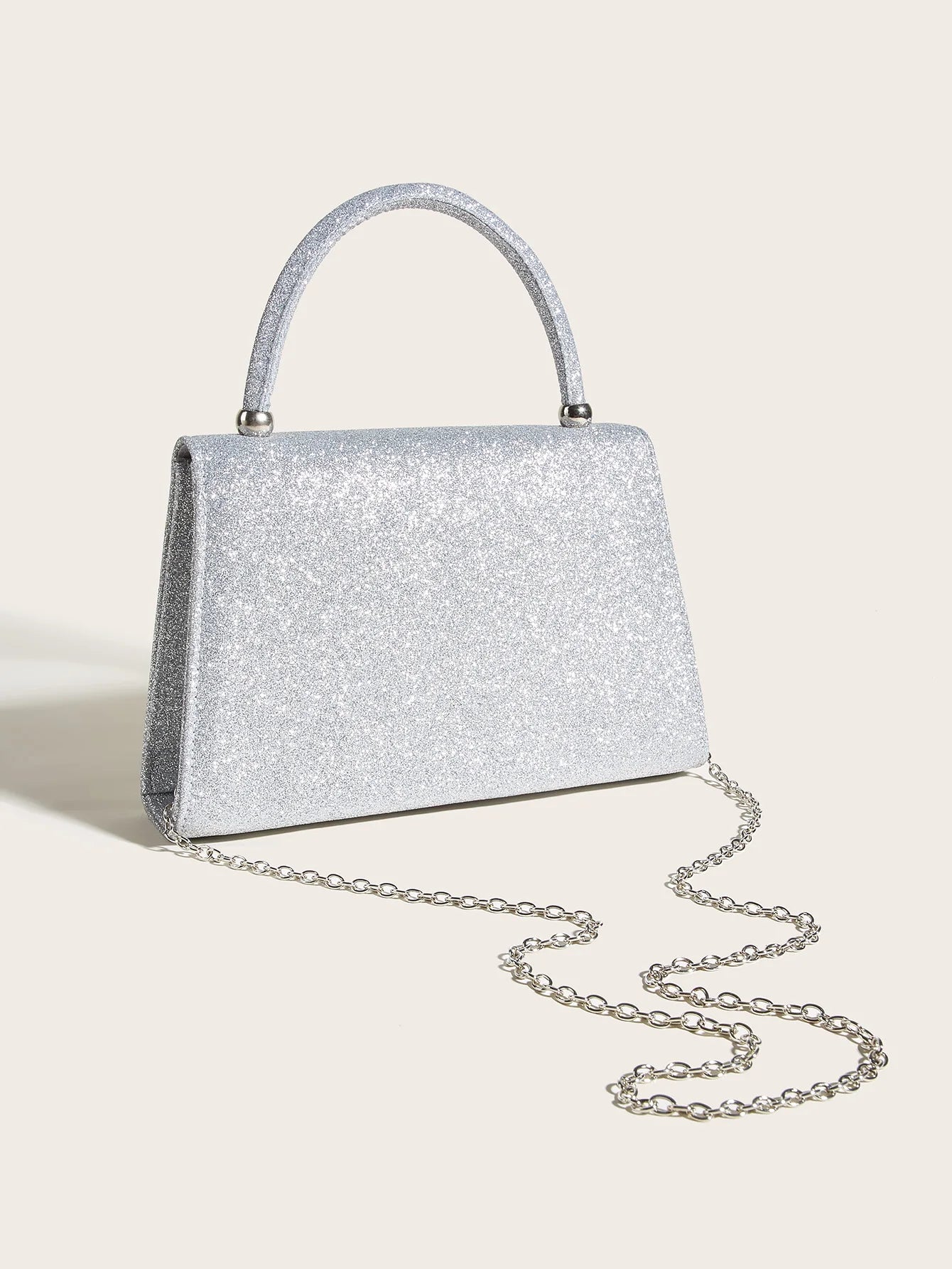 Sophie Glow Satin Evening Clutch