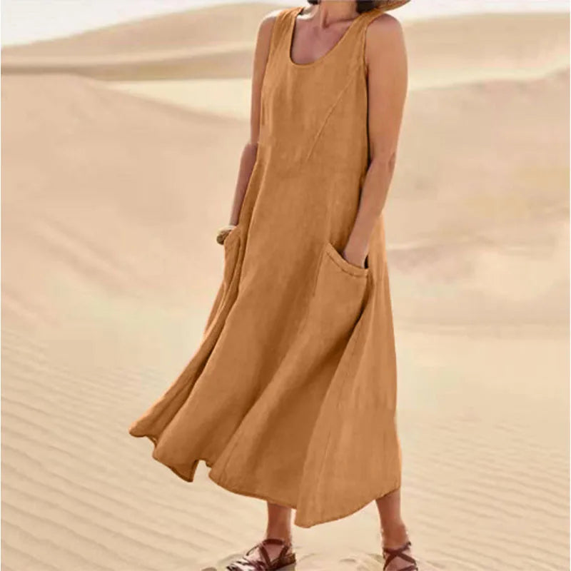 Zomerse Maxi-Jurk van Zonnegloed
