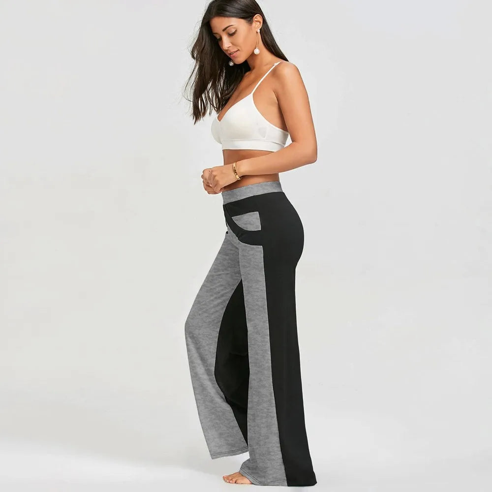 VivaFit Plus Size Flare Pants