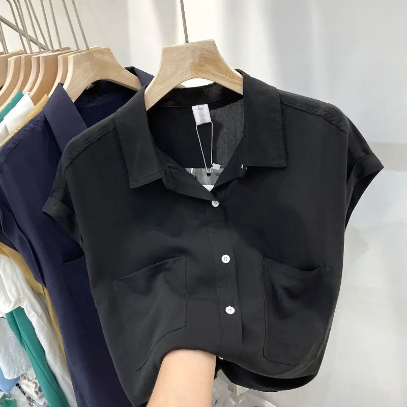 Summer blouse LuminousElegance