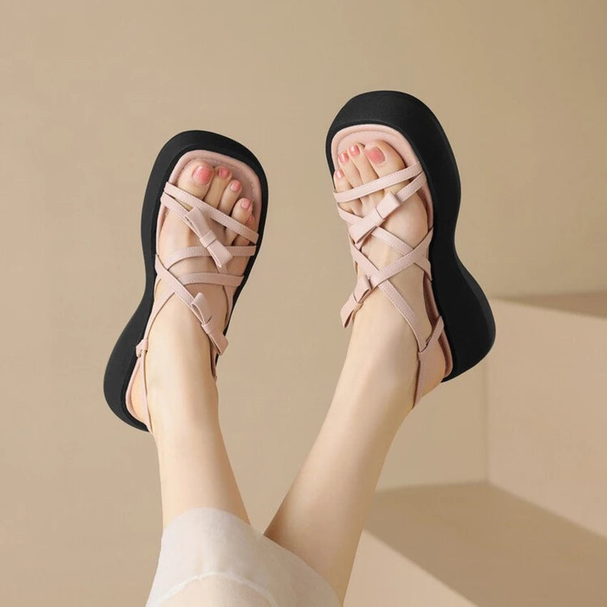AuroraSummer Shiny Sandals