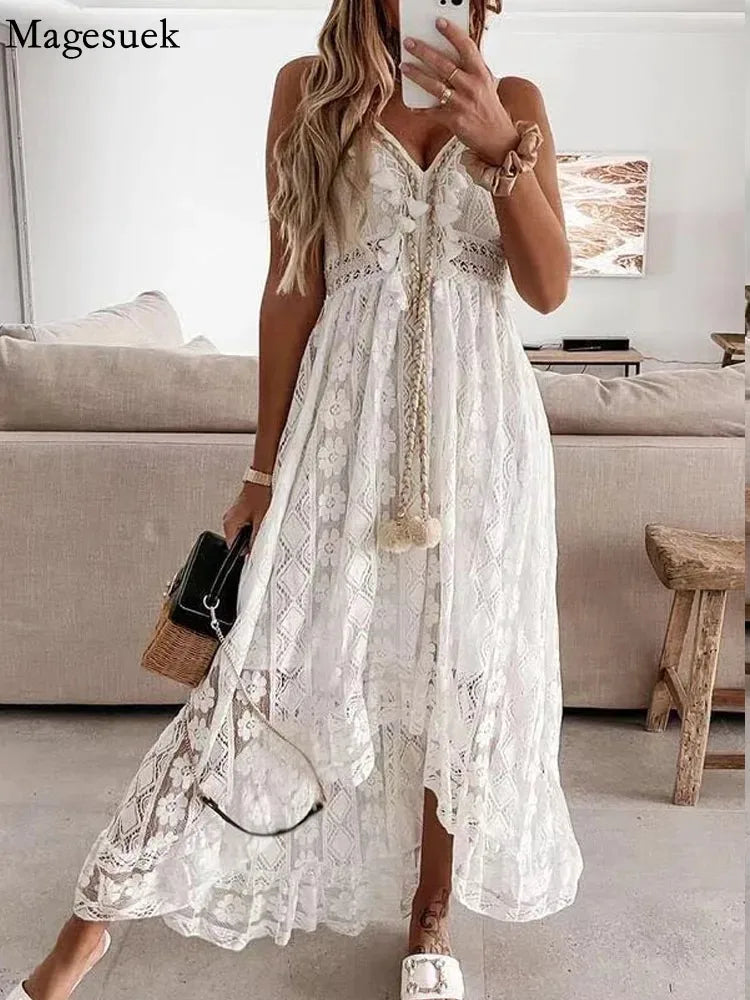 GuBright Bohemian Maxi Kleid