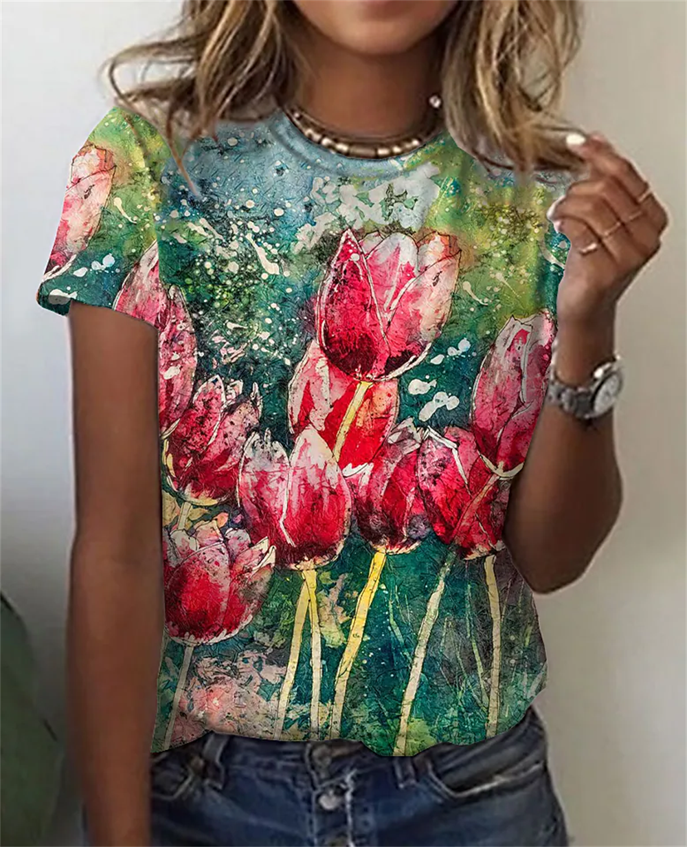 Stijlvolle Zomer T-shirt - Zenith Vogue