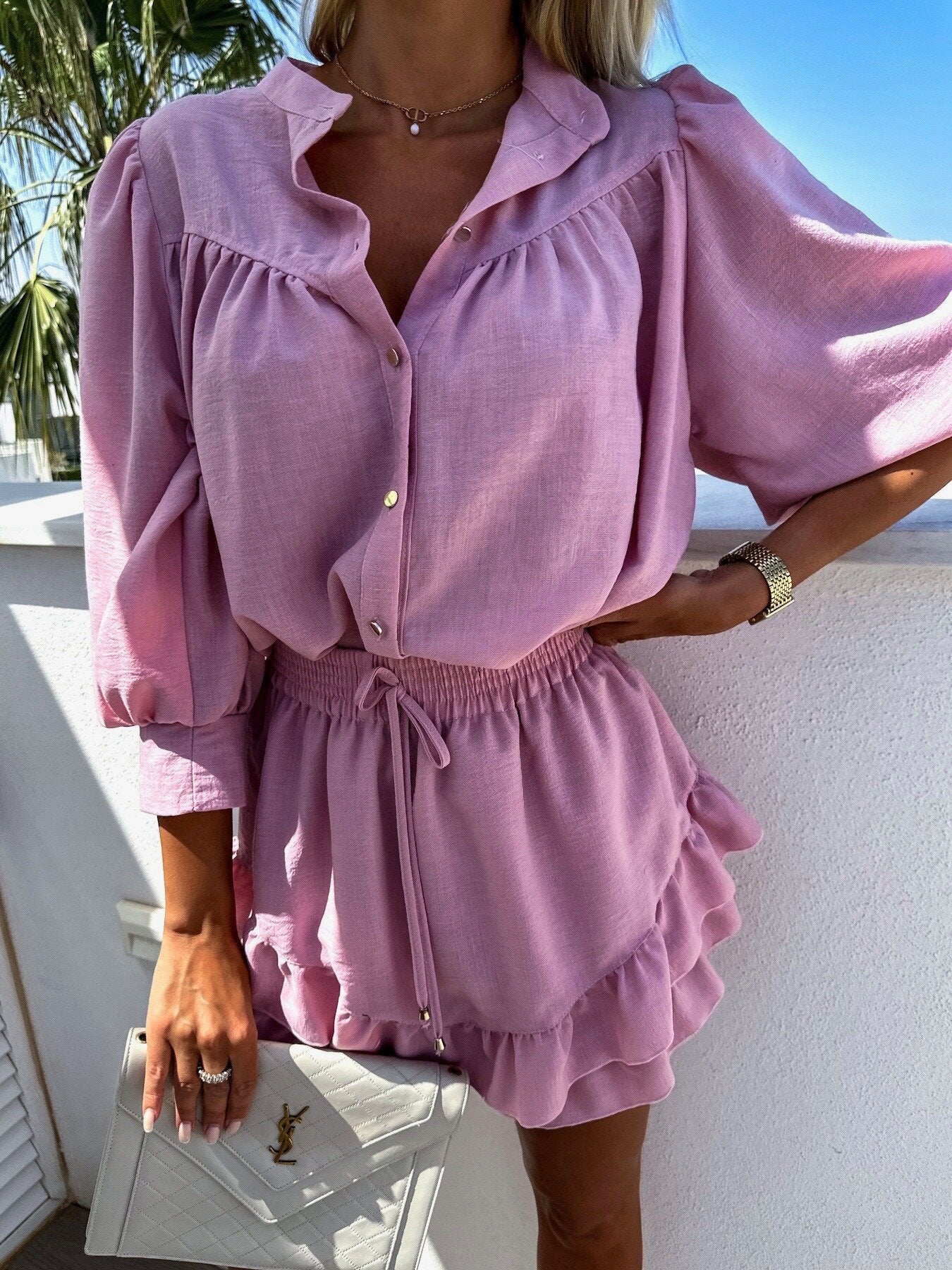 Velanora- Set Estivo Elegante e Arieggiato per Donne