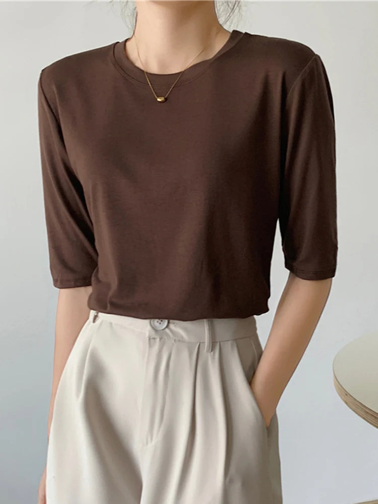 ZomerGlans Elegante T-shirt Estiva
