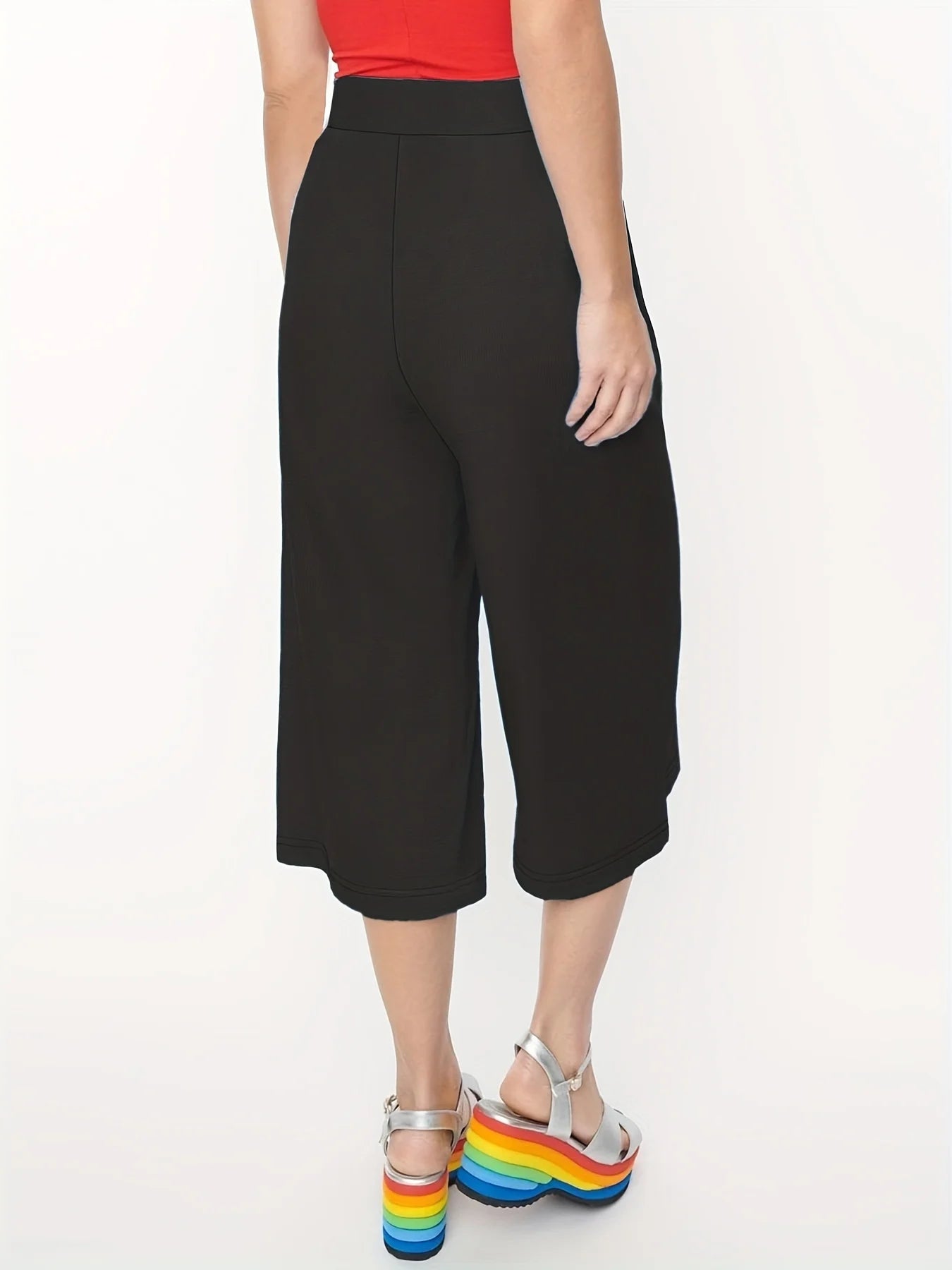 Luminia Summer Plus Size Wide Pants