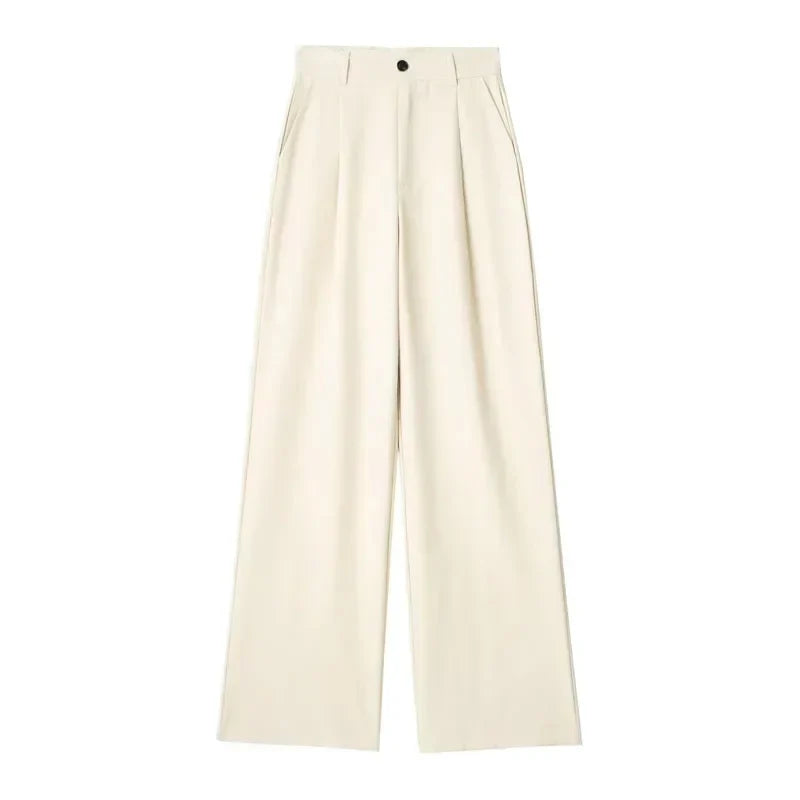 München | Damen Oversized Hose | Beige