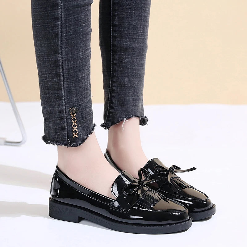 Luxor Chic Schwarze Loafers