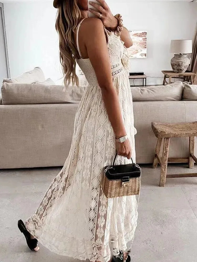 GuBright Bohemian Maxi Kleid