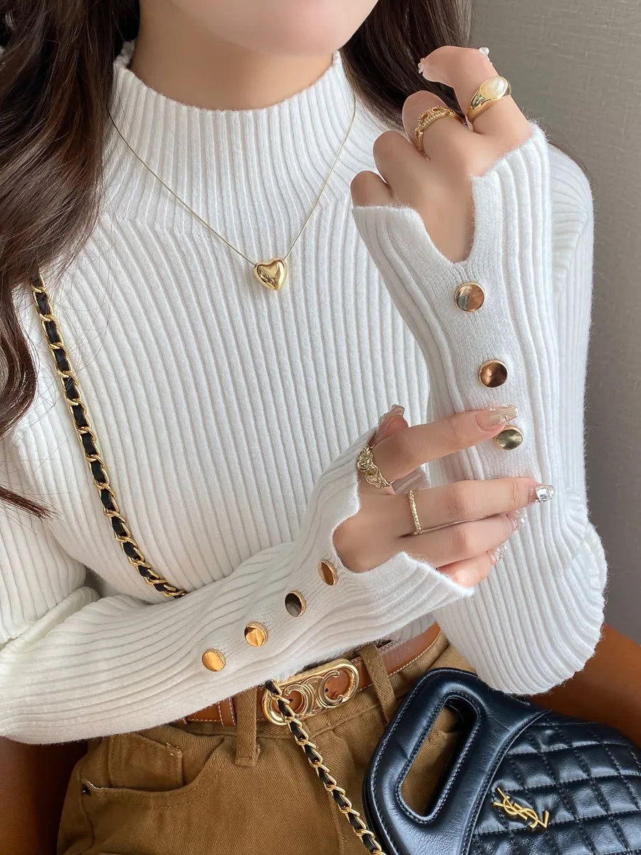 Malia | Oversized Sweater met lange mouwen