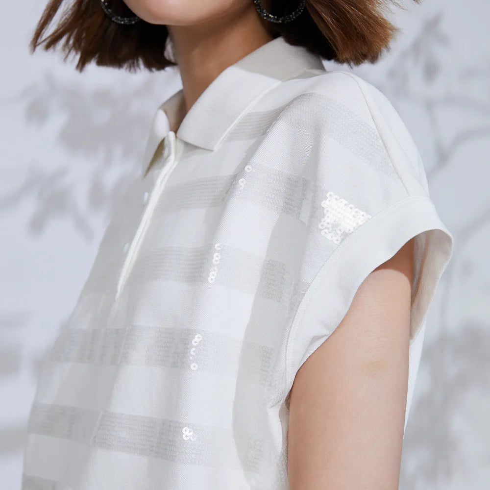 HorizonElegance Cotton Blouse