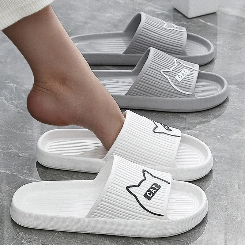 Aurora Chic Cartoon Style Slippers