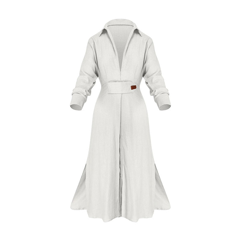 Velanora | Kleid mit langen Ärmeln