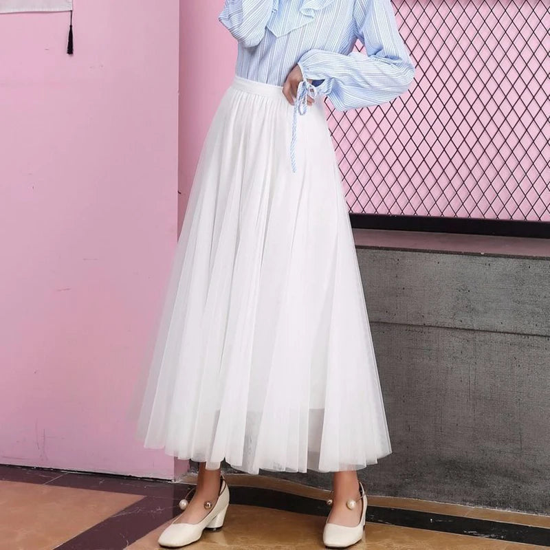 Lumina Elegant Tulle Ball Gown Skirt