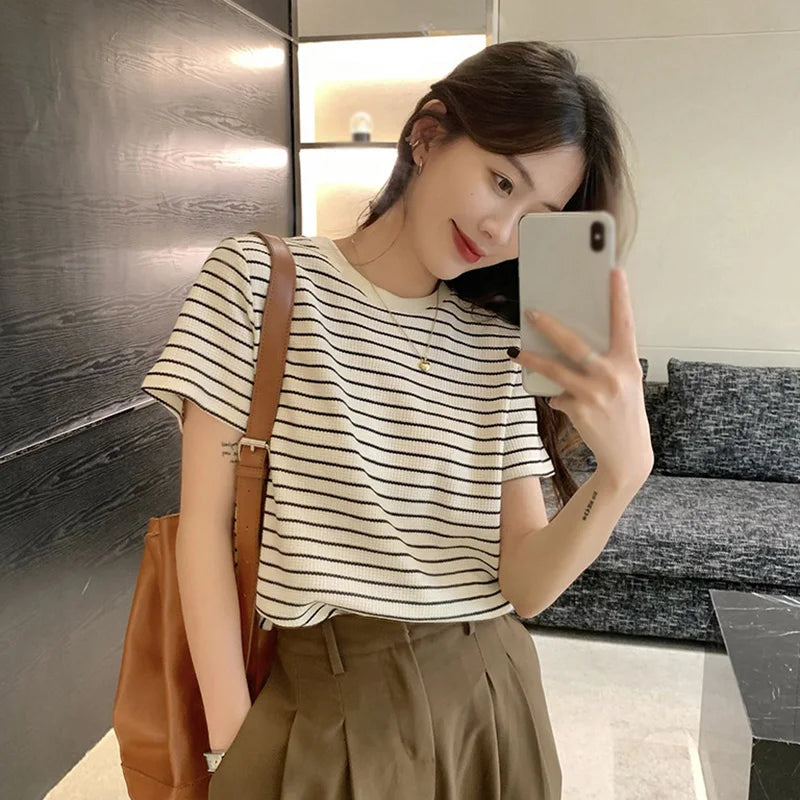 StylishVibe Retro Summer T-Shirt