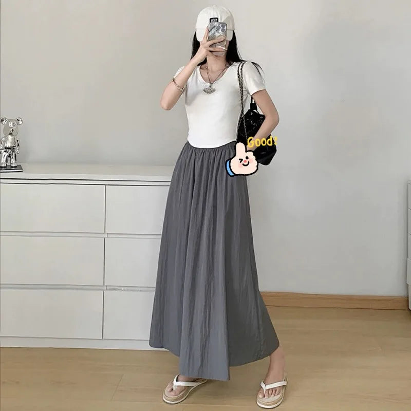 Zenora Summer Wrinkle Skirt