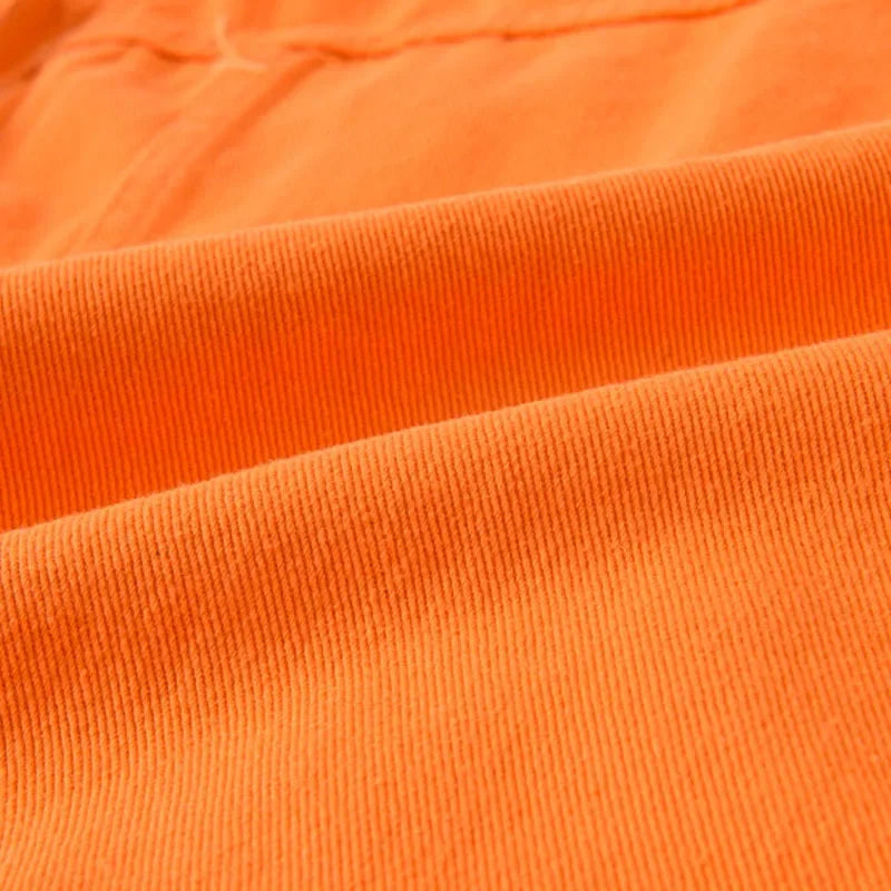 Raf | Loose denim jacket for men | Orange