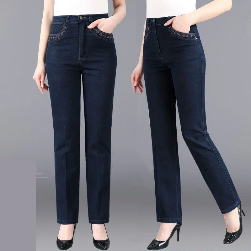 EmmaRosa Casual Denim Pants