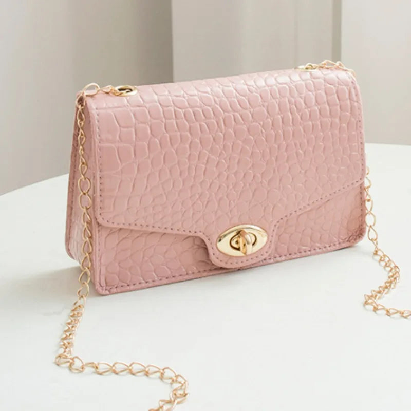 Lumière Chic quadratische Schultertasche