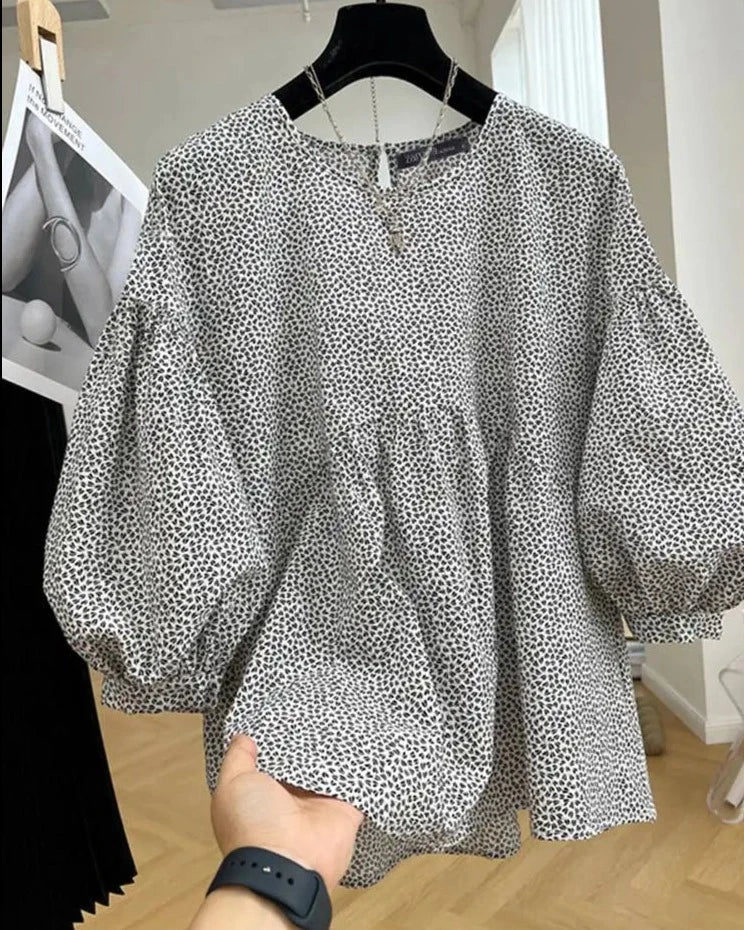 Klaras Mode Sommerliche Eleganz Bluse