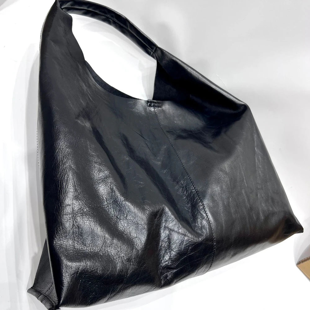 Luxe Leather Shoulder Bag
