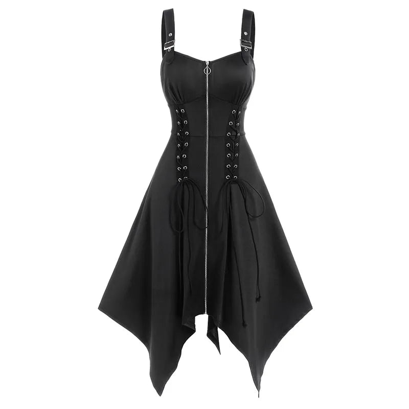Eleganza Scura Abito Midi