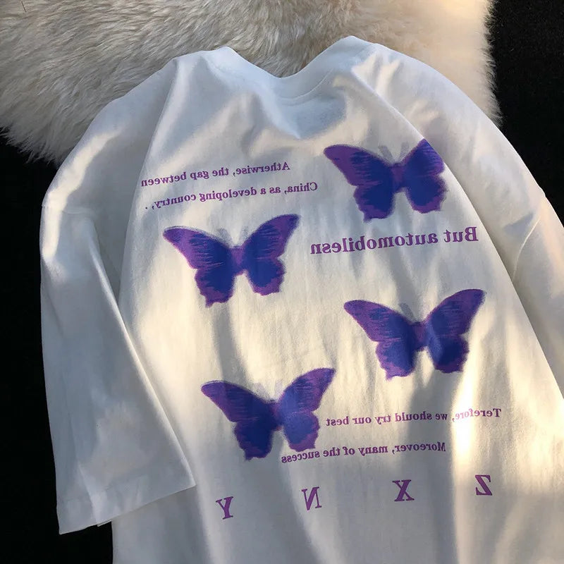 T-shirt Butterfly Chic di Mooi Moda