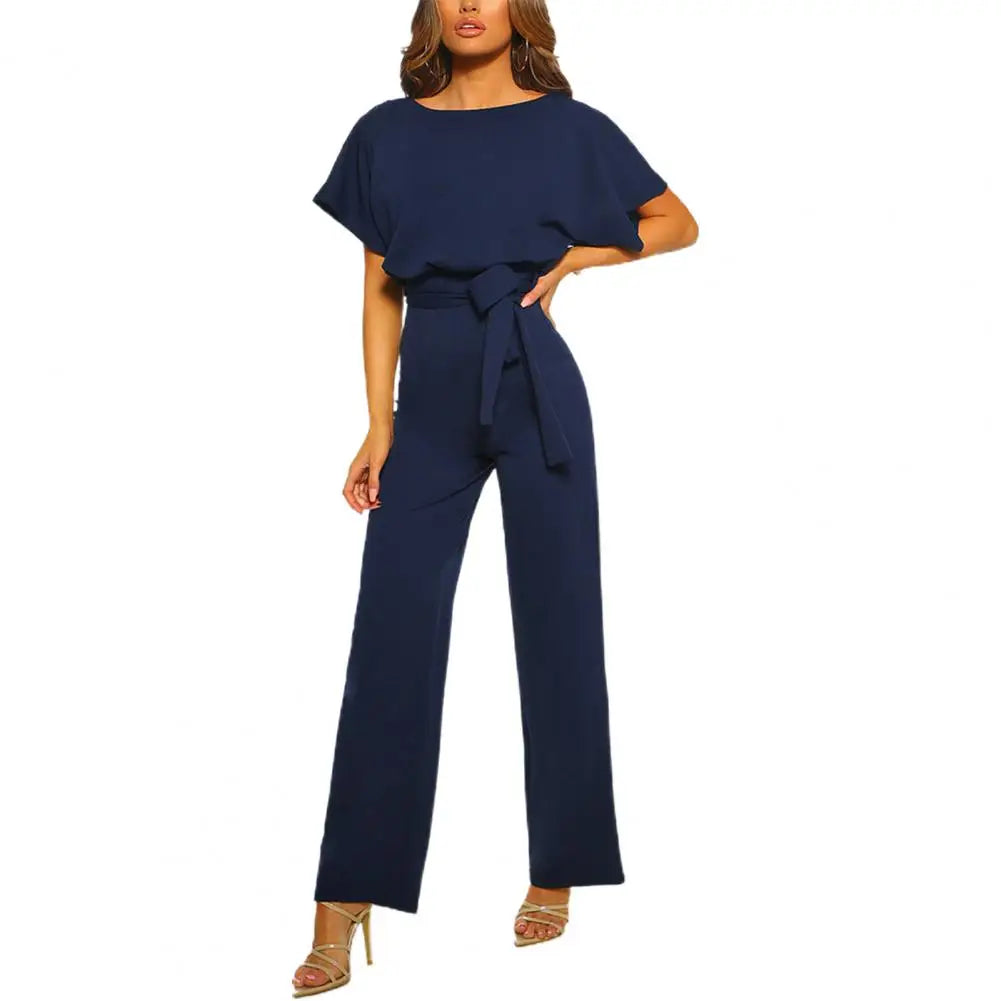 Zafira Elegante Strakke Taille Jumpsuit