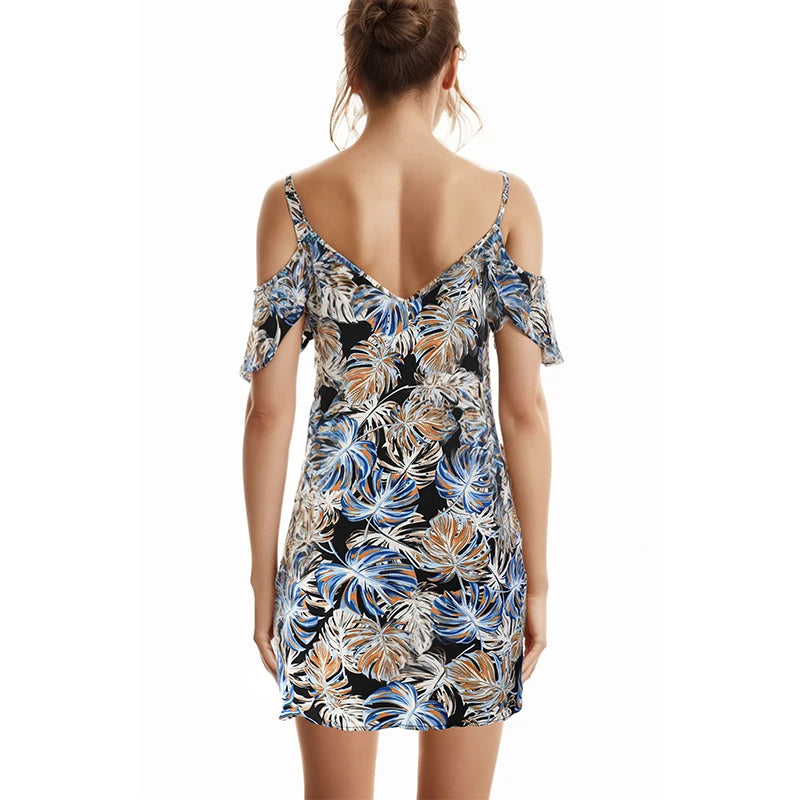 Abito Mini Eleganza Tropicale