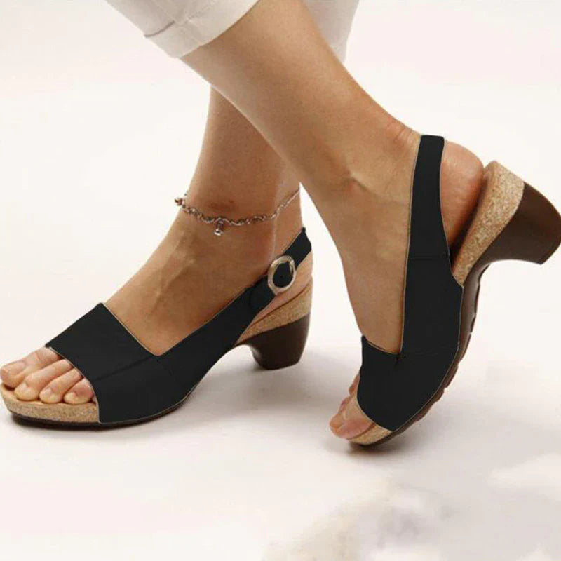 Velanora - Orthopedic Peep Toe Sandals